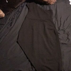 LULU SEXY BLACK DRESS